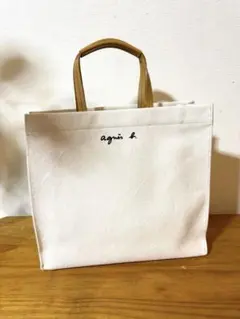 agnes b. アニエスベー キャンバストートバッグのサムネイル
