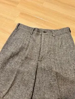 ツイード スラックス