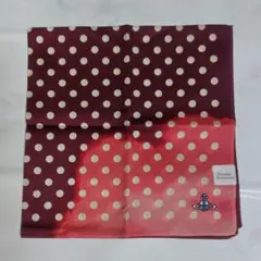 薇薇安★Vivienne Westwood 手帕 褪色☓圓點 R