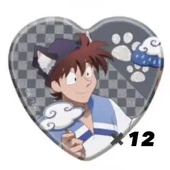 忍たま乱太郎 土井半助 缶バッジ 12個