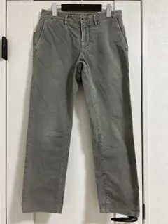 美品⭐️INCOTEX SLACKS コットンスラックスパンツ32 グレーカーキのサムネイル