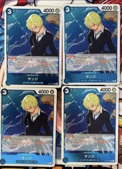 【最安値】 サンジ　神の島の冒険　r OP15-047 4枚セット
