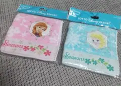 ディズニー　アナ雪　ミニタオル２枚セット