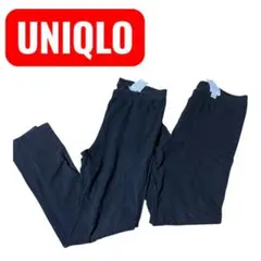 UNIQLO2点セット　 レディース　レギンス黒