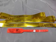 BMSGフェス　金テープ　使用済リストバンド　BMSG FES 2026