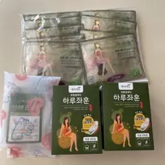 쑥 스티밍 패드 다나미 하루자 인센스 세트