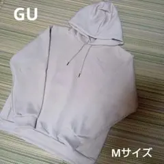 GU ジーユー　ダブルフェイスパーカー　ベージュ系　Mサイズ