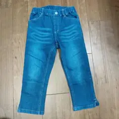 ブランシェス クロップドパンツ デニム 130