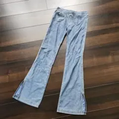 H&M　デニム　フレア