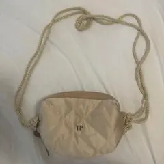 THEATRE PRODUCTS キルティングサコッシュ　ゴールド