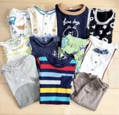 ベビー服 まとめ 70サイズ 60サイズ ロンパース 赤ちゃん キッズ 夏服