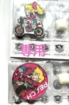 マリオ ピーチ キャラマグネッツ 4個セット