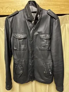 レザージャケット　革ジャン　Sサイズ　本革
