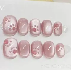 にくきゅうマグネットネイルチップ　付け爪