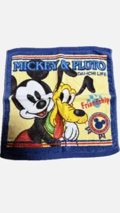ディズニー ミッキーマウス プルート ハンカチ ハンカチタオル