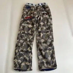 DOUBLE.B ミキハウス カモフラ柄 ロングパンツ 130cmのサムネイル