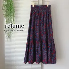 【2023SS】relume アフリカンフラワープリントスカート