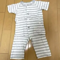 無印良品 パジャマ 100 110 上下セット お腹が出ない ボタン付き