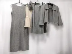 FOXEY ニット ワンピース スカート ジャケット セットアップ　5点セット