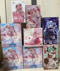 初音ミク 10個 美少女フィギュア まとめ売り 桜ミク 和風喫茶 ラスカル 悪魔 初音ミク 10個 美少女フィギュア まとめ売り 桜ミク 和風喫茶 ラスカル