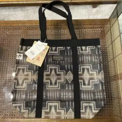 希少　AZUL×Pendleton コラボトートバッグ　新品タグ付き　ブラックのサムネイル