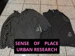 SENSEOFPLACE　シースルー ブラウス 2点セット　シアーのサムネイル