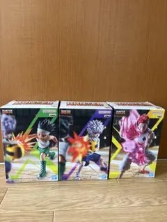 【新品未開封】HUNTER×HUNTER フィギュア 3体セットゴンキルアヒソカ