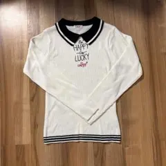 ALGY 襟付きニット　160