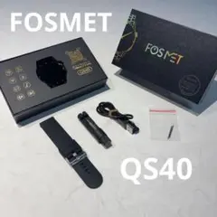 FOSMET スマートウォッチ SmartWatchブラック 完動品