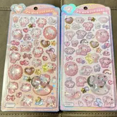 うるちゅるポップシール ベビーキティ ベビーマイメロ 2種セット　サンリオ
