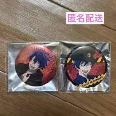 桃源暗鬼 police gigo グリッター缶バッジ 一ノ瀬四季 2個セット