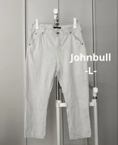 JOHNBULL スリークオーターワークパンツ /ライトグレー