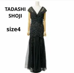 極美品◆TADASHI SHOJI◆タダシショウジ ロング ドレス ワンピース 2026年最新】tadashi＿shoji タダシショージ ロングドレスの人気