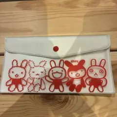 アランジアロンゾ ポーチ うさぎ キャラクター柄 帆布 - メルカリ