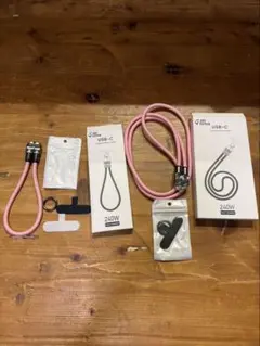 JOY TUTUS USB-C ランヤード データケーブル 240W ピンク