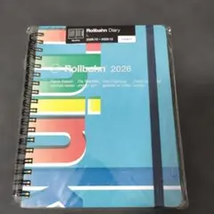Rollbahn Diary ロルバーン Lサイズ ワード ブルーのサムネイル