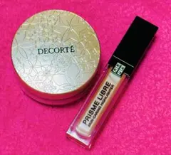 コスメデコルテ フェイスパウダー＆ジバンシー スキンケアリングハイライター