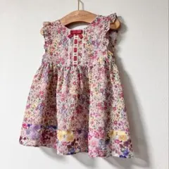 TOCCA ワンピース　花柄　春から夏素材　80のサムネイル