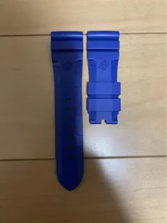 青*中様 【OFFICINE PANERAI】 44m用ラバーベルト／ブラック／ PANERAI - PANERAI パネライ 純正 24mm Dバックル用 ラバー