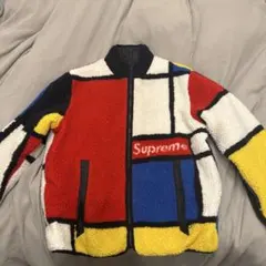 Supreme シュプリーム ダウンジャケット リバーシブル XLサイズ 青 黄