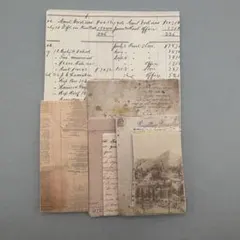 海外　コラージュ素材　紙物　50枚セット