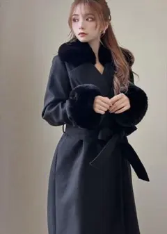 【極美品/完売品】RESEXXY ファーコート