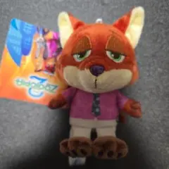 ズートピア2　赤いほっぺ　マスコット　ニック