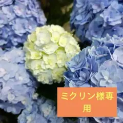 アーティフィシャルフラワー（高級造花）花束 レイクブルー - メルカリ