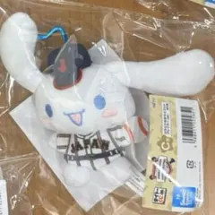 サンリオ　シナモン 侍ジャパン c賞カラビナ付きマスコットプレイヤーver