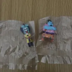 ワンピの実　エッグヘッド第二弾　ジンベエ・ブルック　2体セット　（カプセルなし）