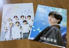 切り抜き　TVガイド 2025 川島如恵留　TravisJapan