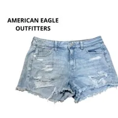 AMERICAN EAGLE OUTFITTERS ショートパンツ ダメージ加工