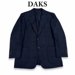 Y119 L ダックス カシミヤ グレンチェック シングル ジャケット メンズのサムネイル