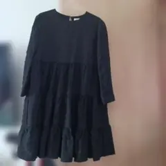 ZARAティアードワンピース
